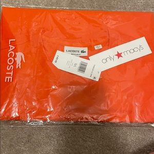 Lacoste Tee with Rubber Logo